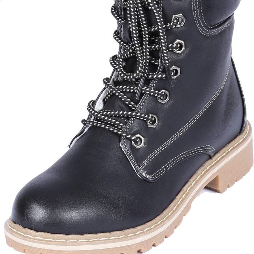🖤 Slip Resistant Winter Shearling  Hiking Boots.